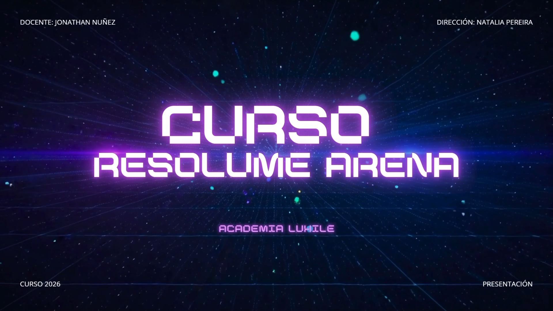 Curso resolume arena básico.